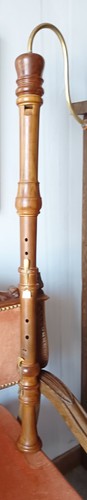 Flûte bec baroque basse - a,