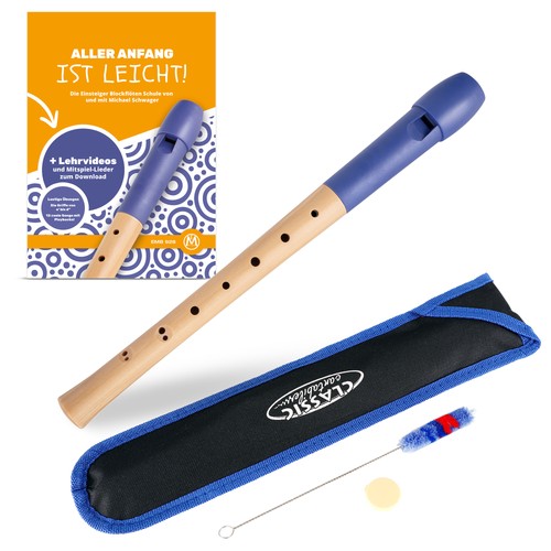 Flute bec soprano bois - soprano, en