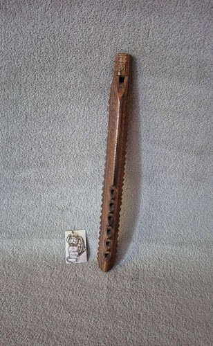 Flûte bois sculpté - flûte,