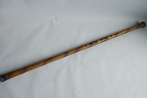 Ancienne flûte bois kaval - bois,